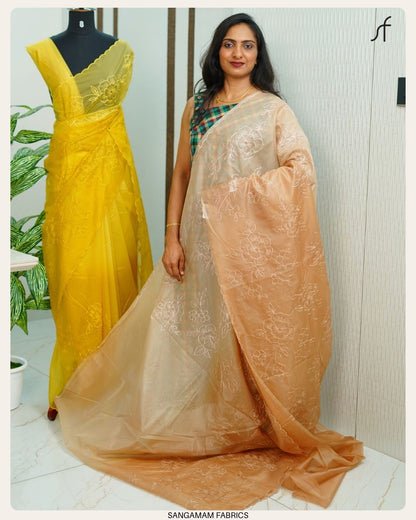 ORGANZA SAREE