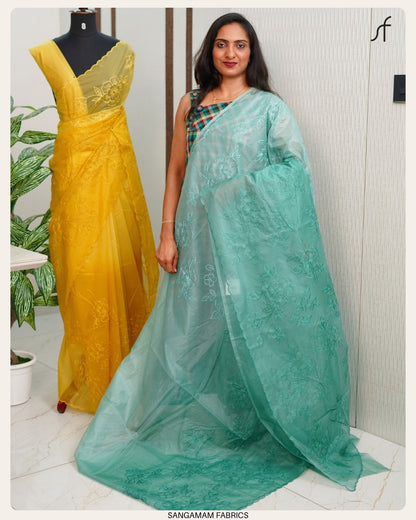 ORGANZA SAREE