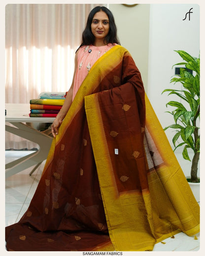 SEMI JUTE SAREE