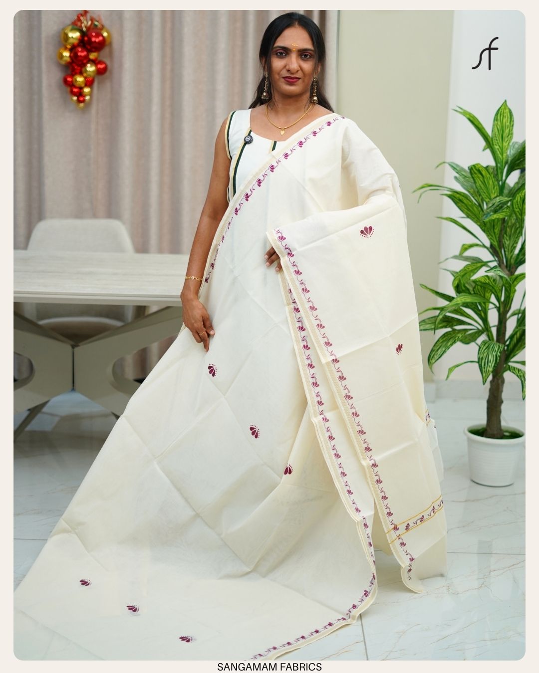 PRINTED SET SAREE