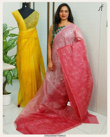 ORGANZA SAREE