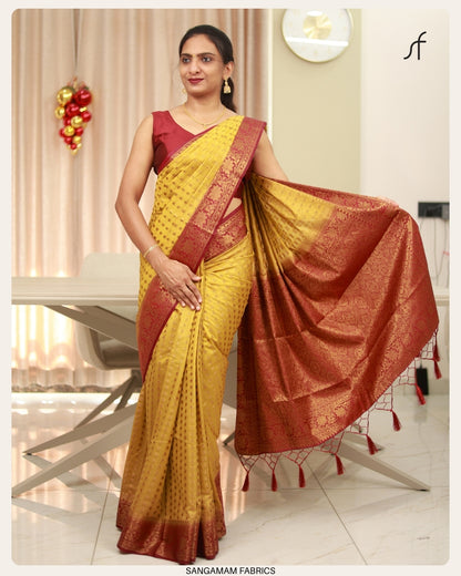 GOLD BANARASI SAREE