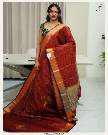 COTTON SILK SAREE