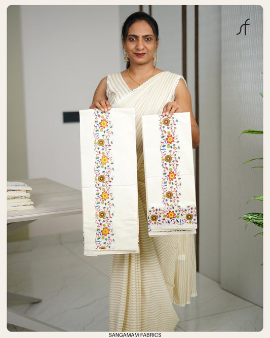 FLORAL BORDER SET MUNDU