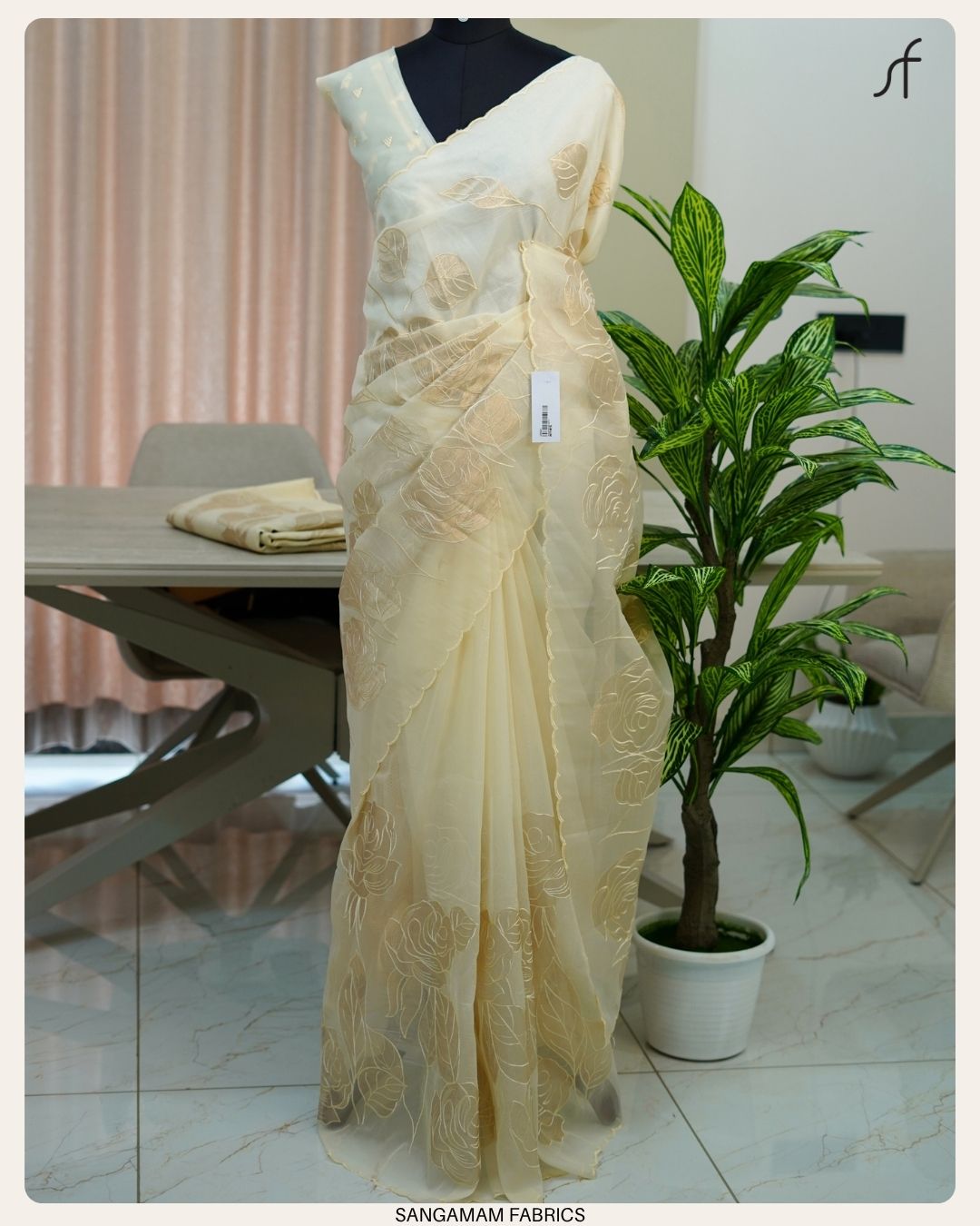 TURKISH ORGANZA SAREE