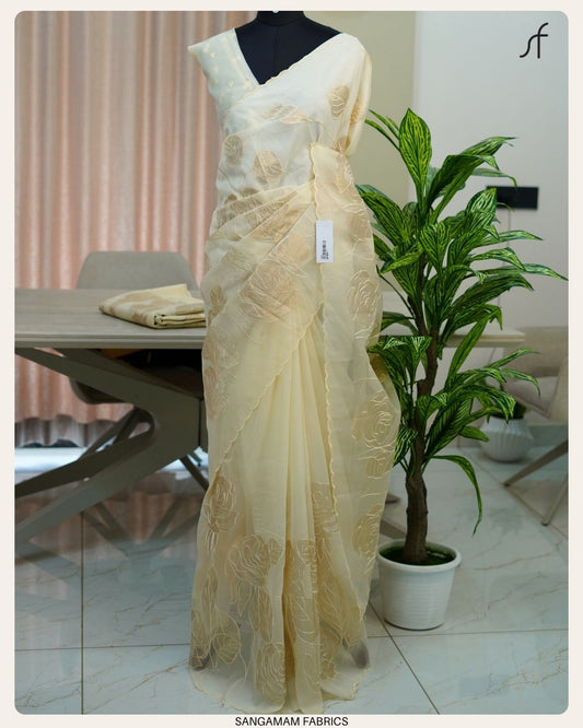 TURKISH ORGANZA SAREE