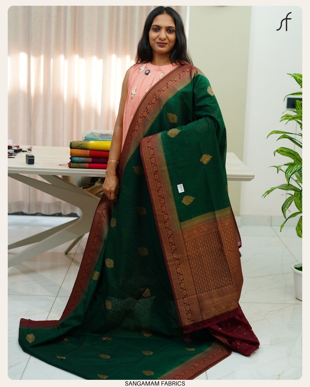SEMI JUTE SAREE