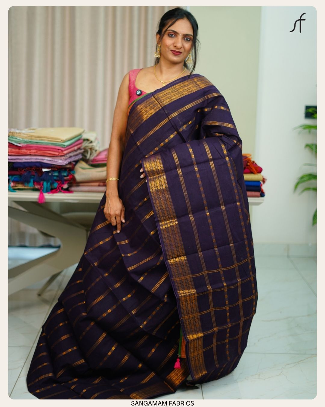 SUNGUDI COTTON SAREE