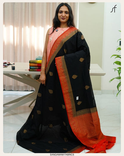 SEMI JUTE SAREE