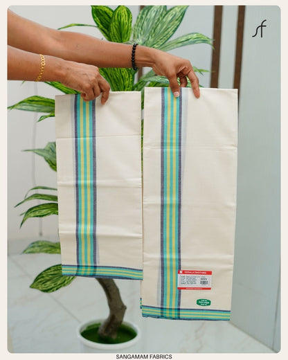 MULTI COLOURED STRIPE SET MUNDU