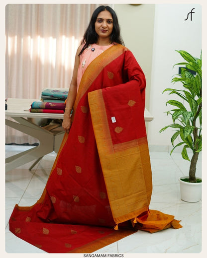 SEMI JUTE SAREE