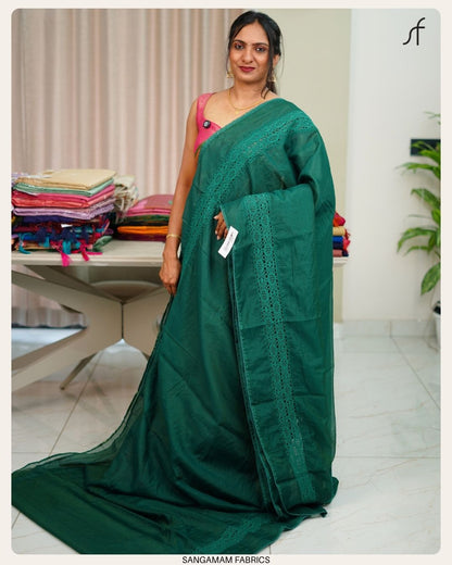 NET COTTA SAREE