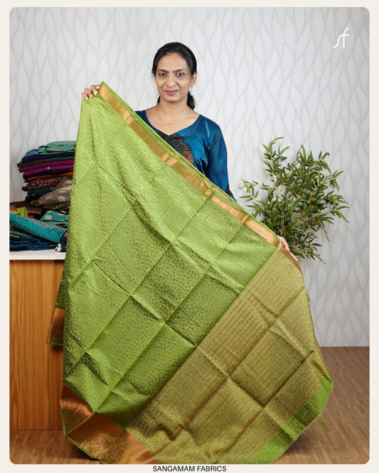 EMBOSSED PATTEN SEMI SILK SAREE