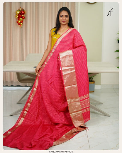 SEMI DOLA SILK SAREE