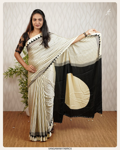 BHINDI SEMI MODAL SILK SAREE