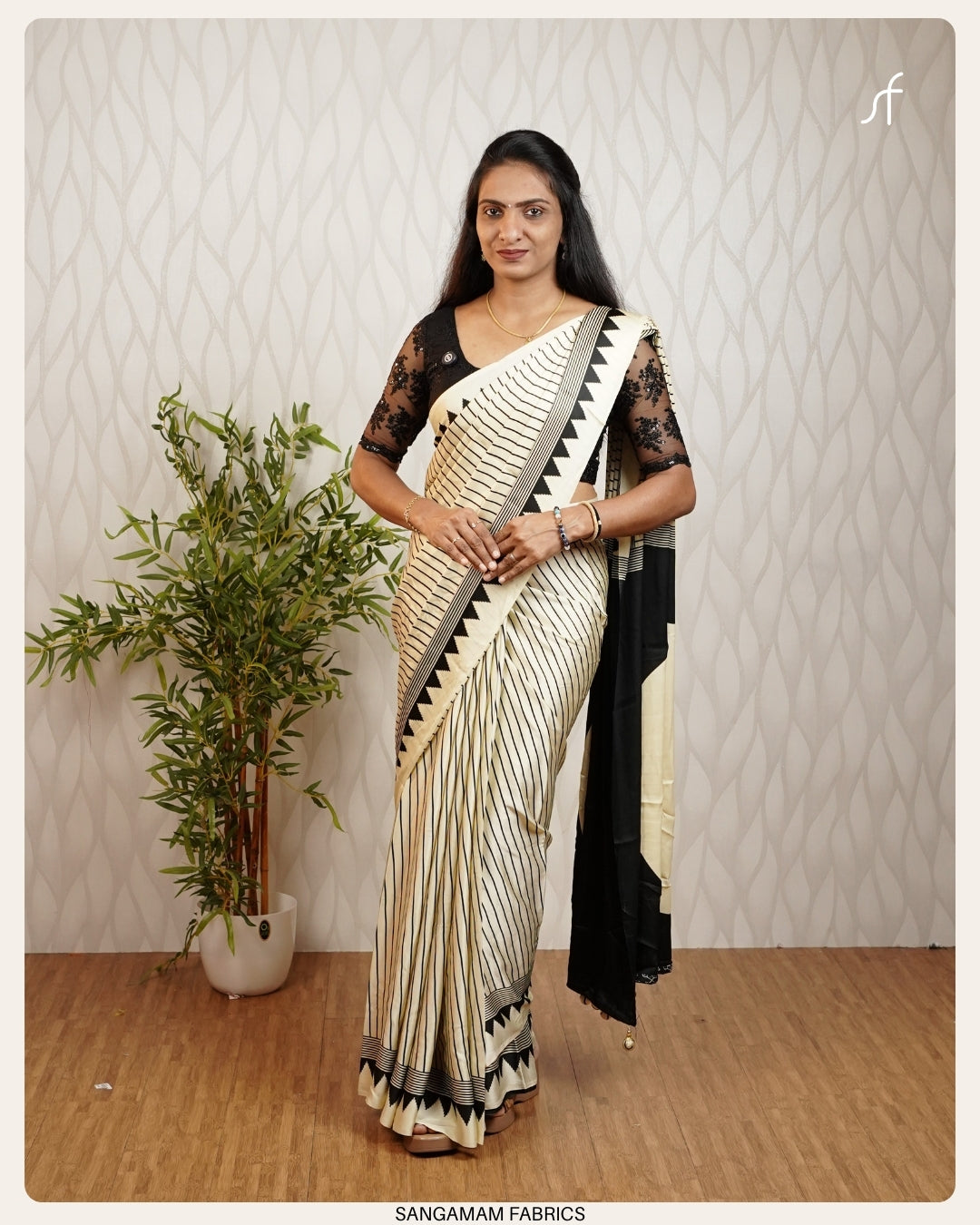 BHINDI SEMI MODAL SILK SAREE