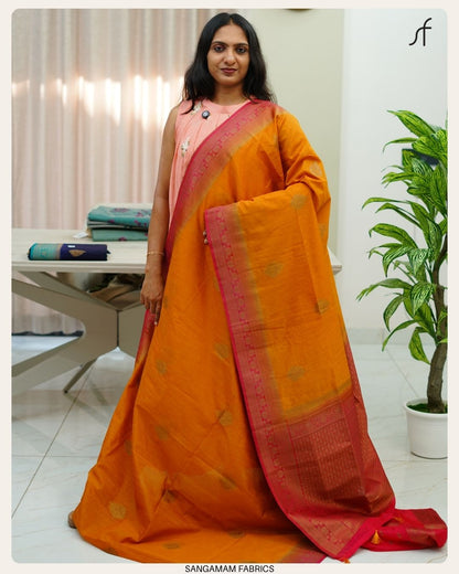 SEMI JUTE SAREE
