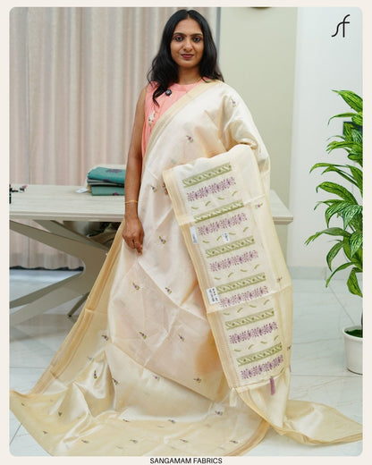 SEMI TUSSAR SILK SAREE