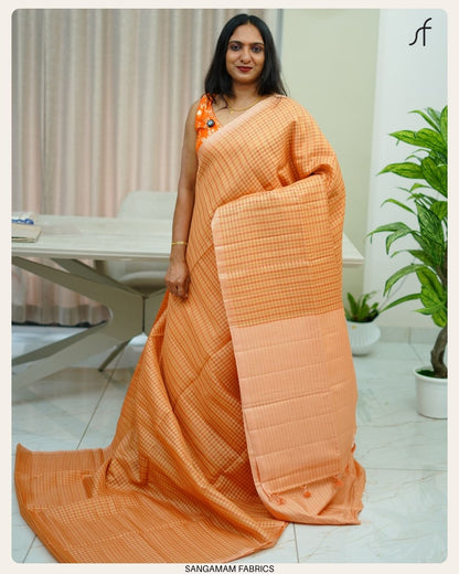 SEMI TUSSAR SILK SAREE