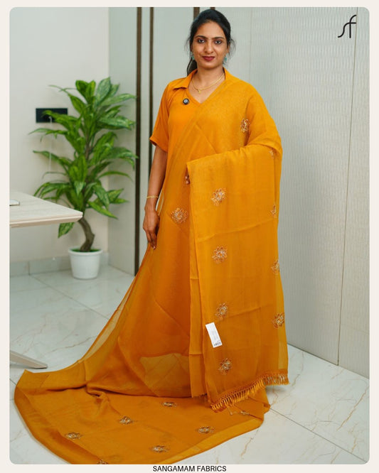 SHIMMER GEORGETTE SAREE