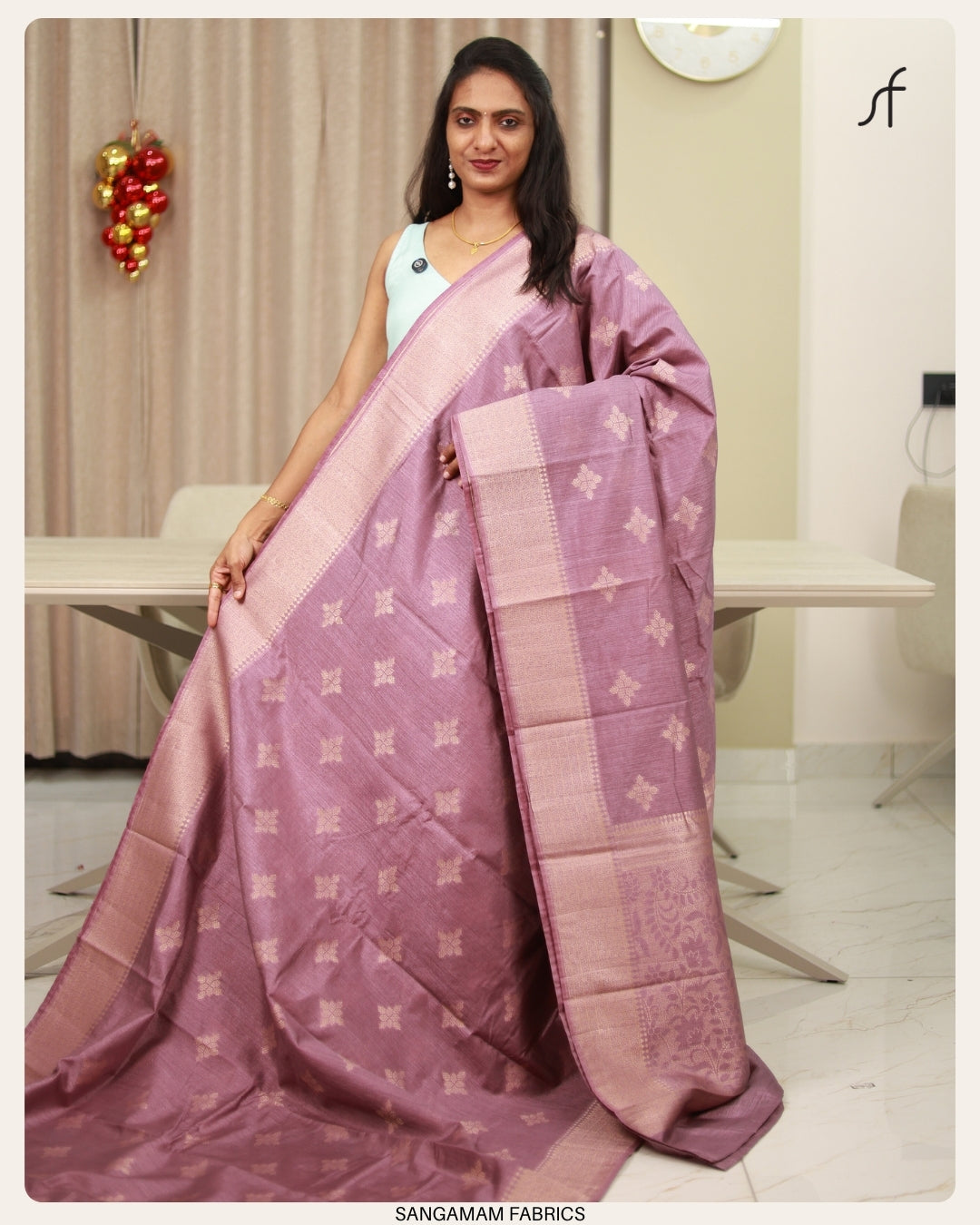 SEMI JUTE BANARASI SAREE