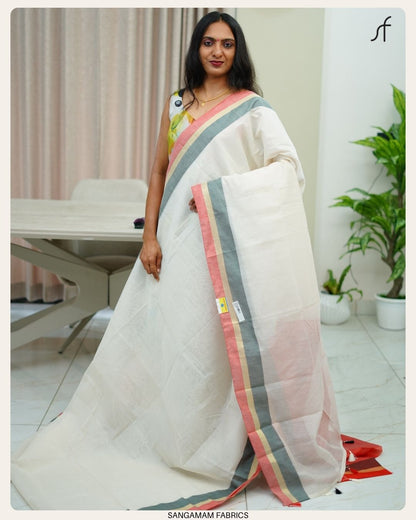 MULL CHANDERI SAREE