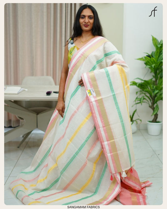 MULL CHANDERI SAREE
