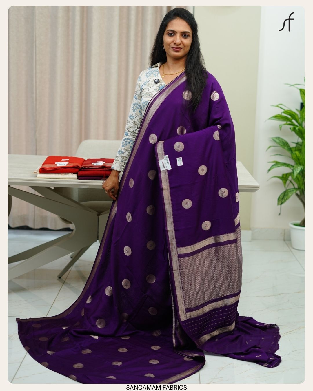 CHANDERI BANARASI SAREE