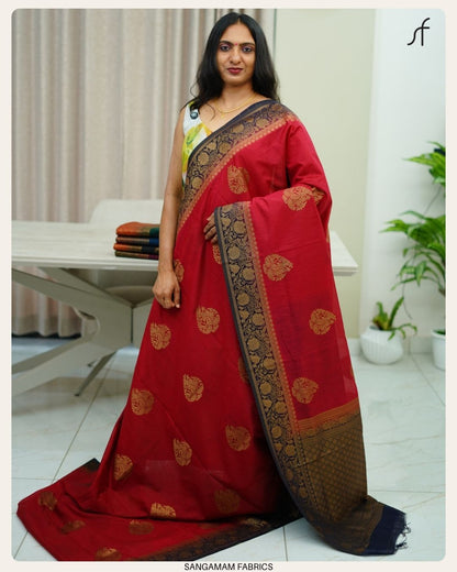 SEMI JUTE SAREE