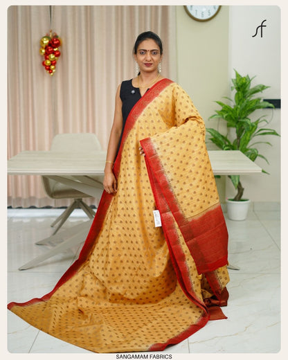 SEMI TUSSAR SILK SAREE
