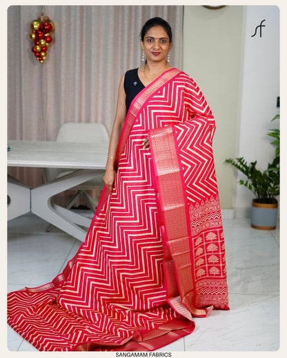 SEMI DOLA SILK&nbsp; SAREE