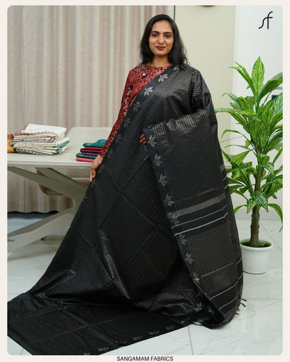 SEMI TUSSAR SILK SAREE