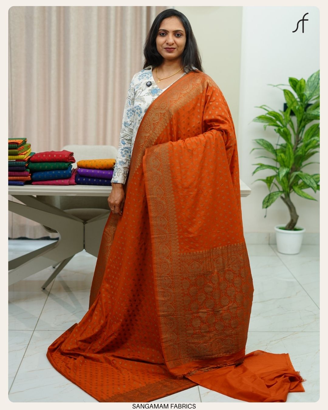 GEORGETTE BANARASI SAREE