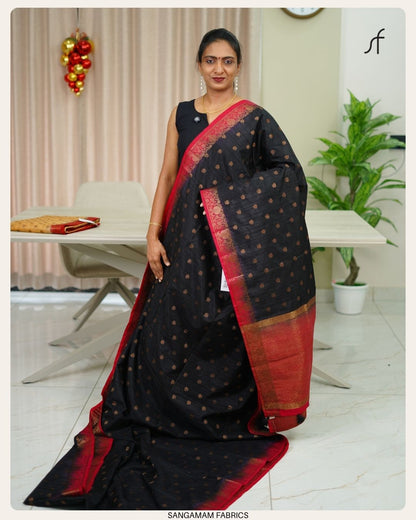 SEMI TUSSAR SILK SAREE