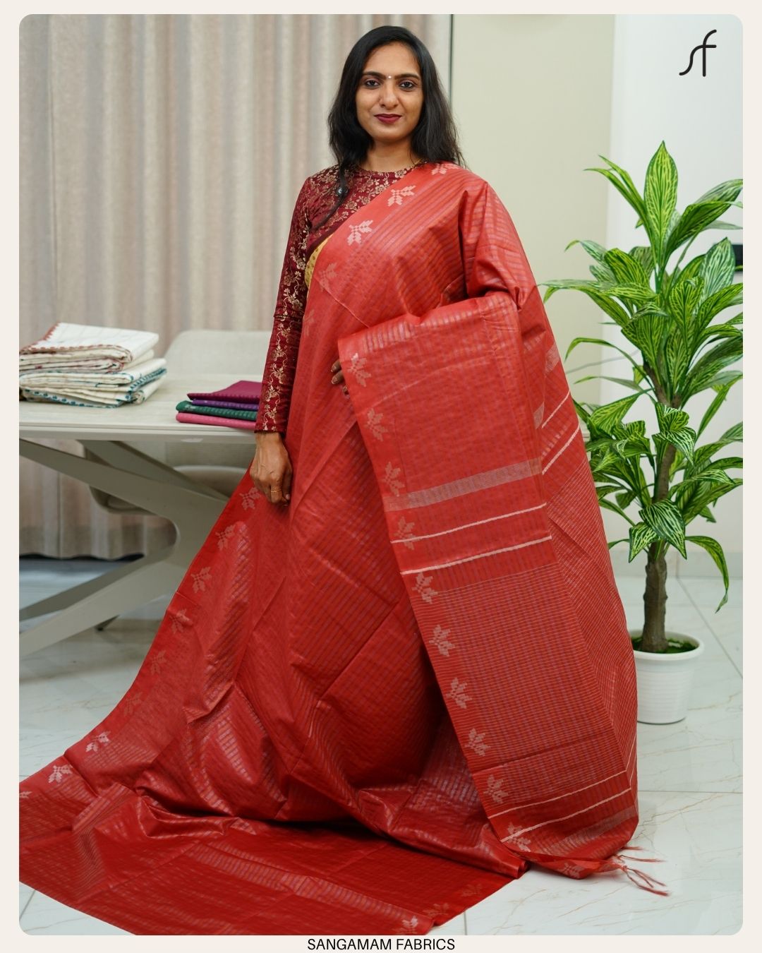 SEMI TUSSAR SILK SAREE