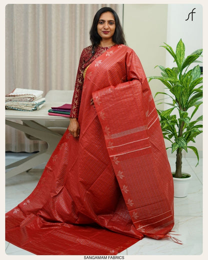 SEMI TUSSAR SILK SAREE