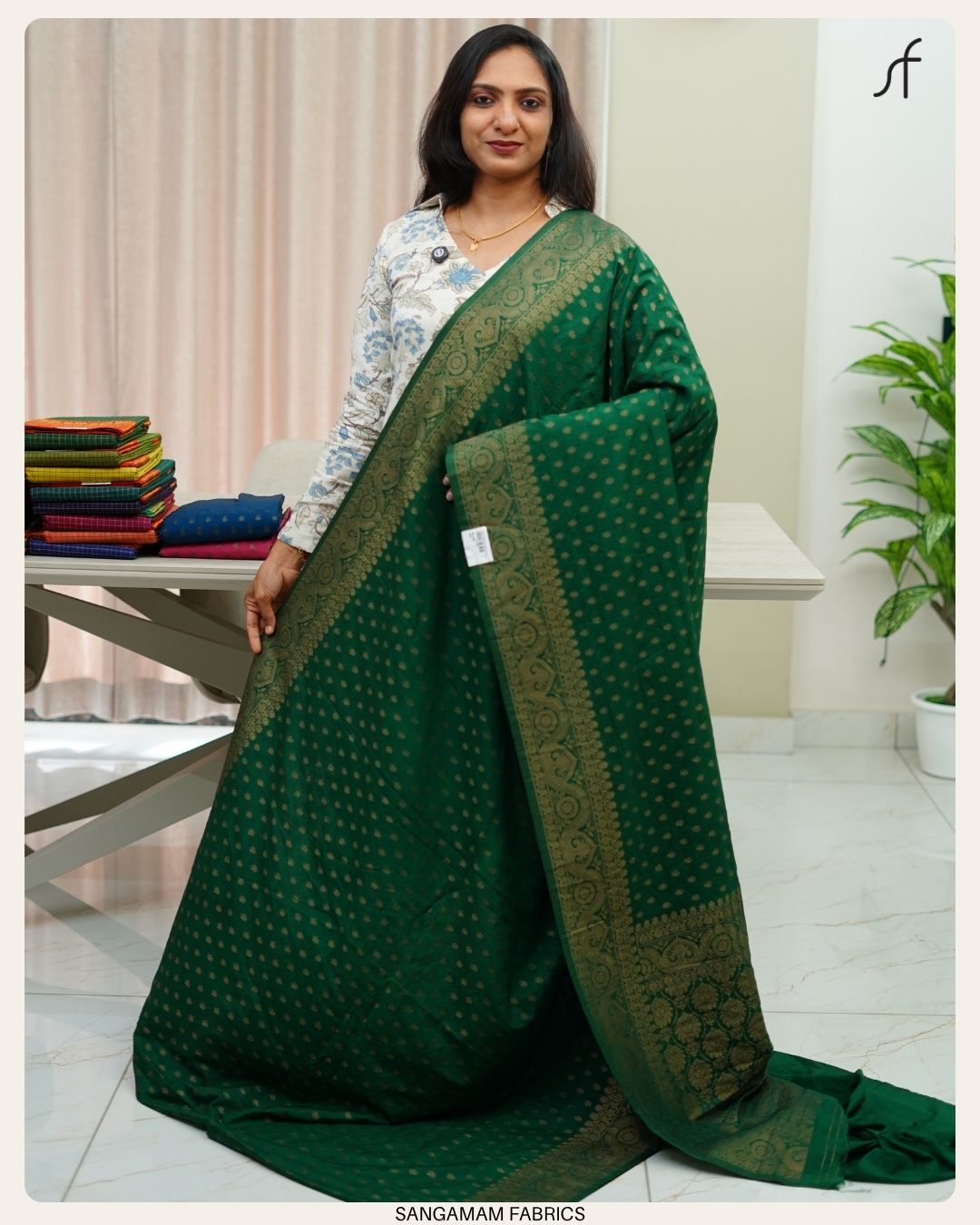 GEORGETTE BANARASI SAREE