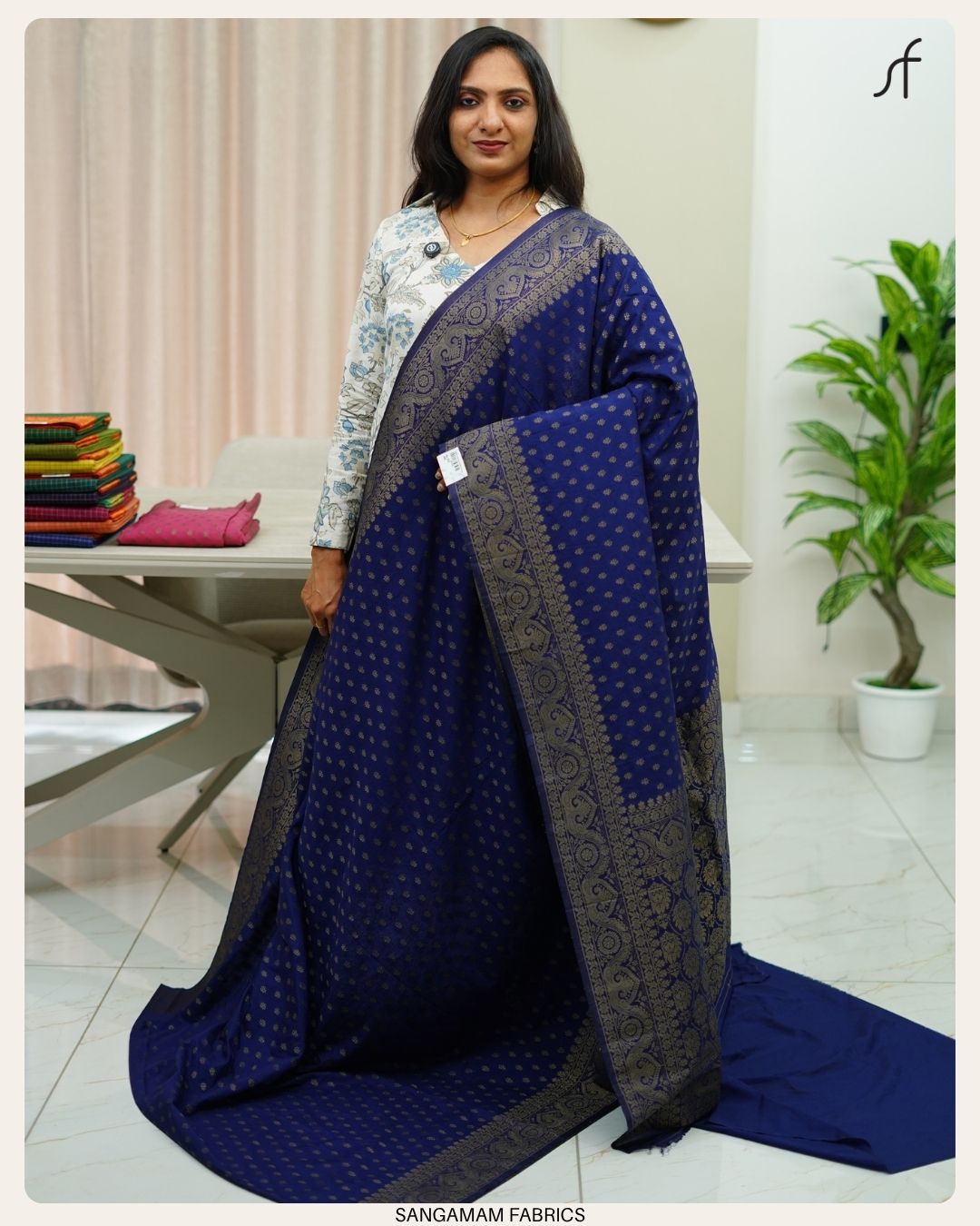 GEORGETTE BANARASI SAREE