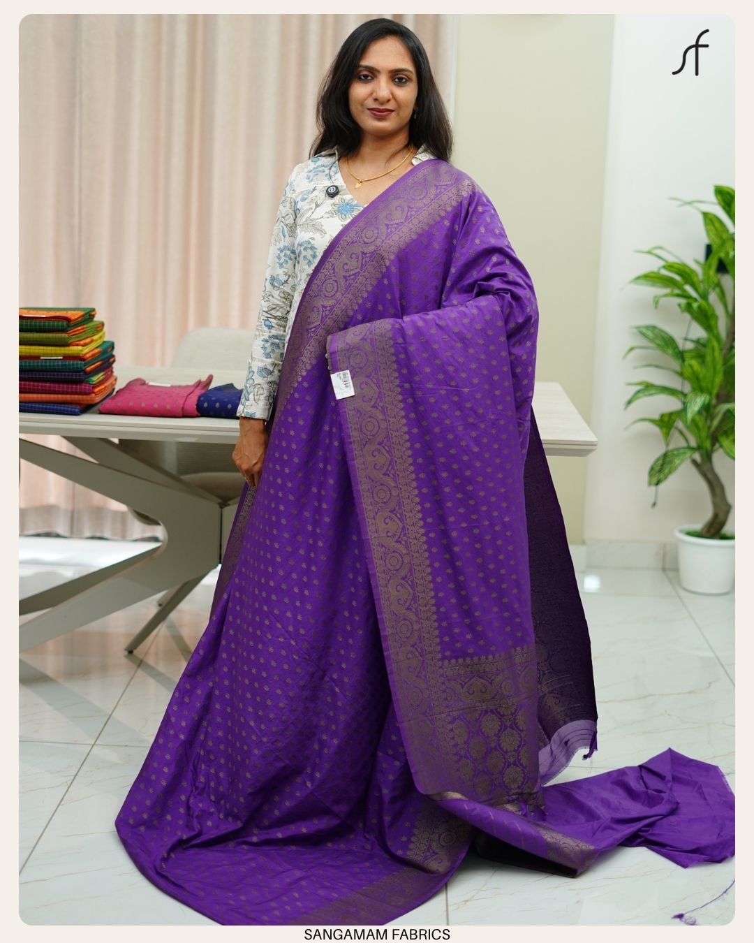 GEORGETTE BANARASI SAREE