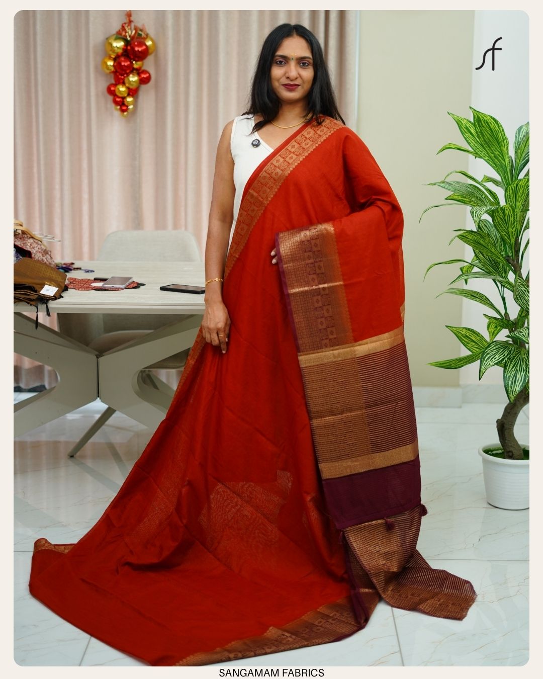 SEMI JUTE SAREE