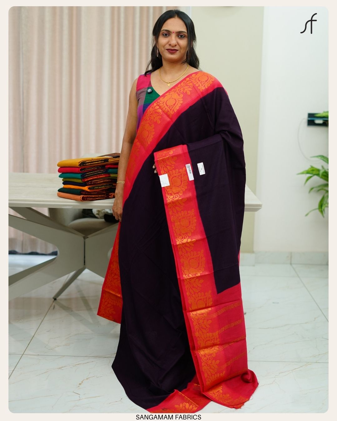 SUNGUDI COTTON SAREE