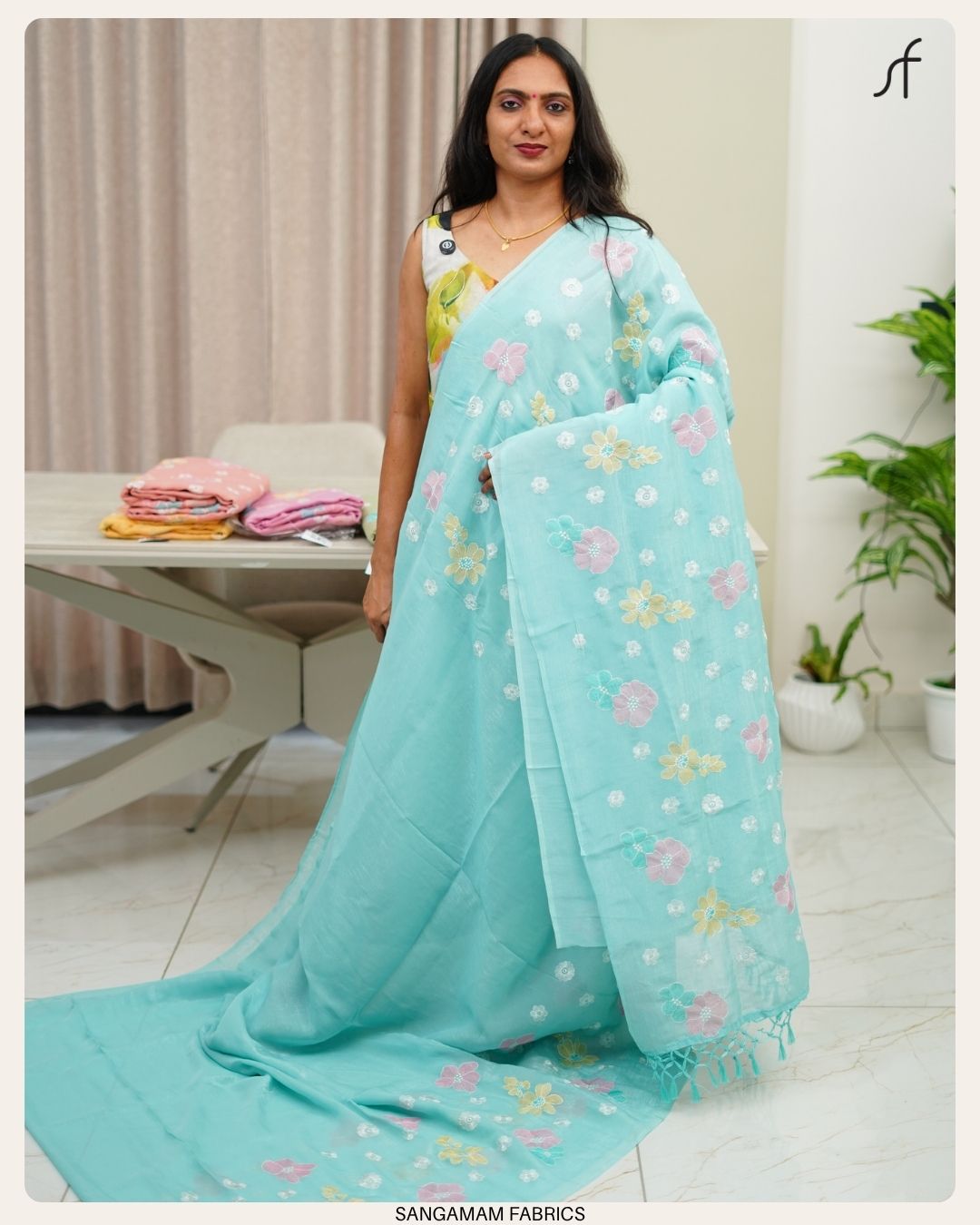 CRUSHED GEORGETTE SAREE
