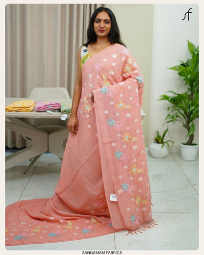 CRUSHED GEORGETTE SAREE