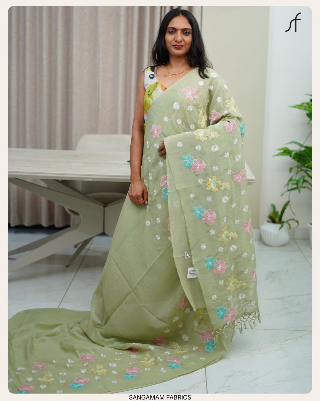 CRUSHED GEORGETTE SAREE