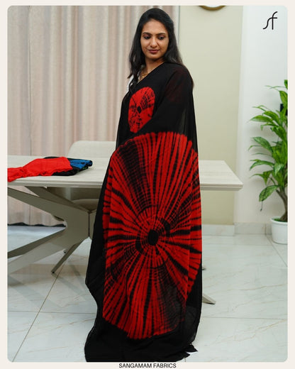VISCOSE GEORGETTE SAREE