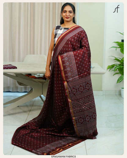 SEMI JUTE SILK SAREE
