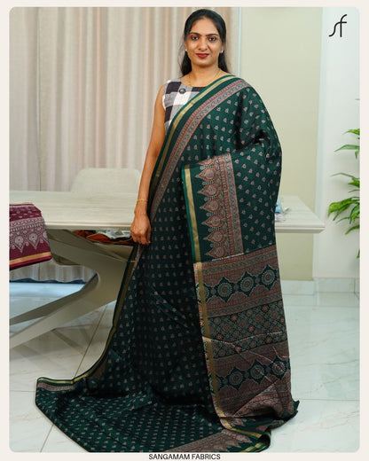 SEMI JUTE SILK SAREE