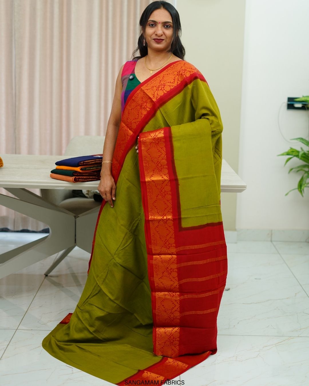 SUNGUDI COTTON SAREE