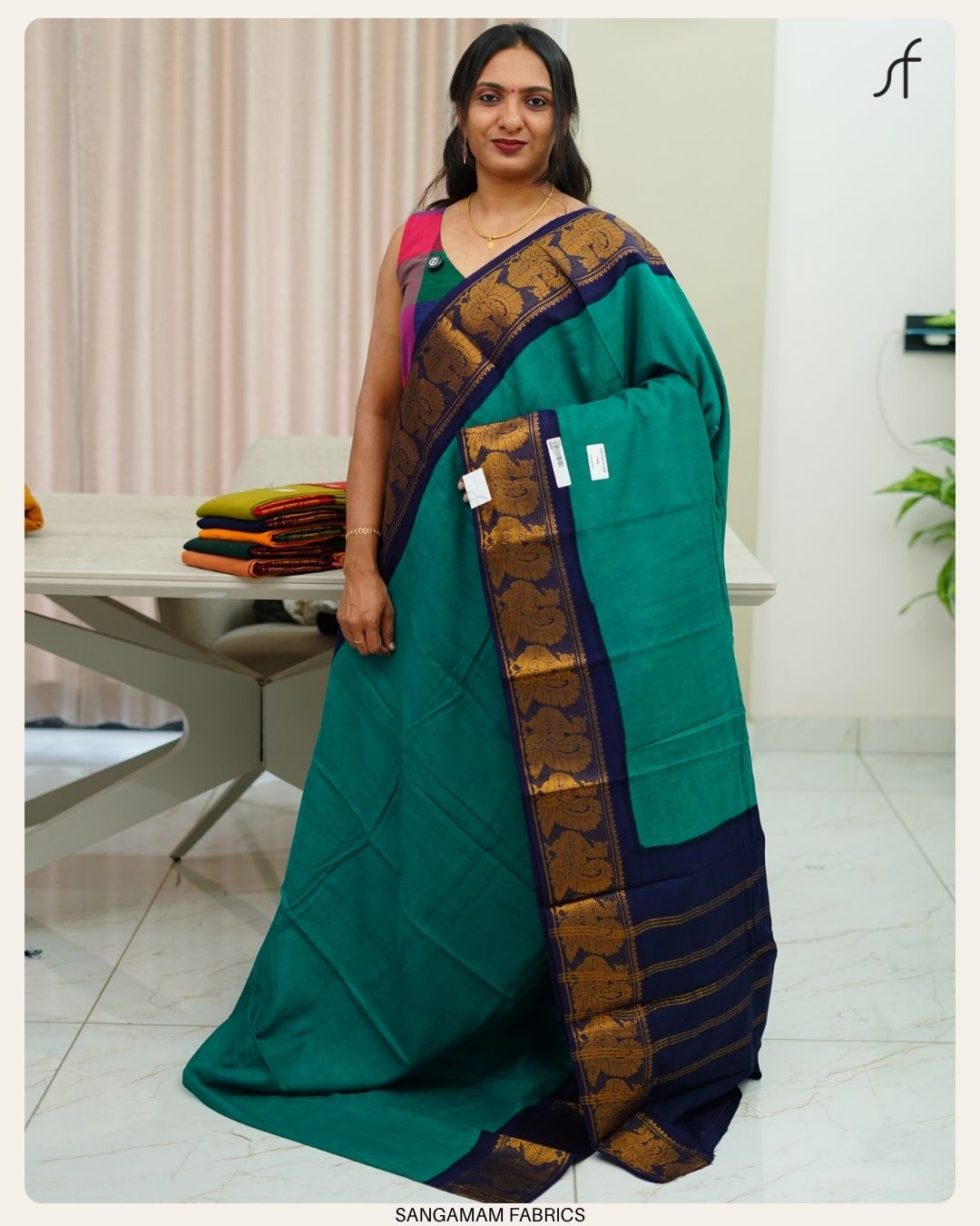 SUNGUDI COTTON SAREE