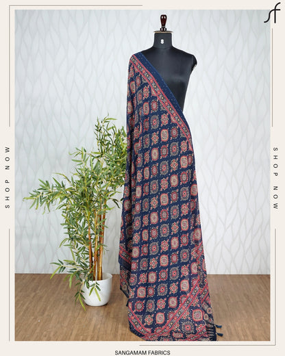 AJRAKH PRINTED DUPATTA